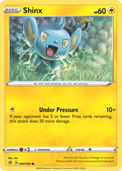 Shinx — Rebel Clash 60/192