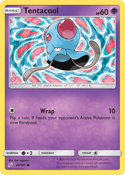 Tentacool — Team Up 60/181