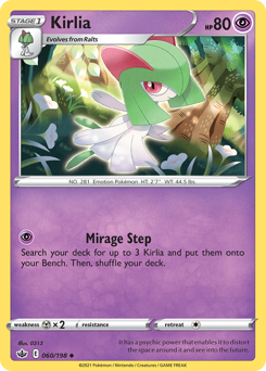 Kirlia — Chilling Reign 60/198