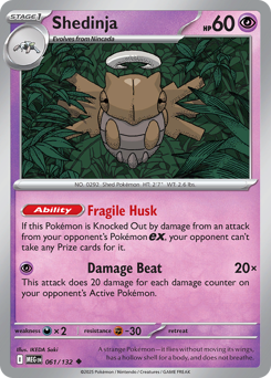 Shedinja — Mega Evolution 61/132