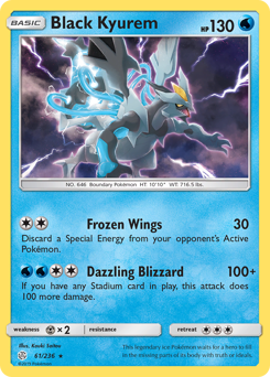 Black Kyurem — Cosmic Eclipse 61/236