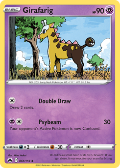 Girafarig — Crown Zenith 61/159