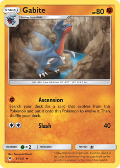 Gabite — Forbidden Light 61/131
