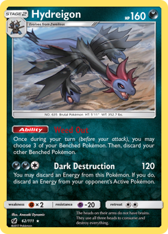 Hydreigon — Crimson Invasion 62/111