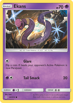 Ekans — Unbroken Bonds 62/214