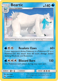 Beartic — Lost Thunder 62/214