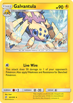 Galvantula — Unified Minds 62/236