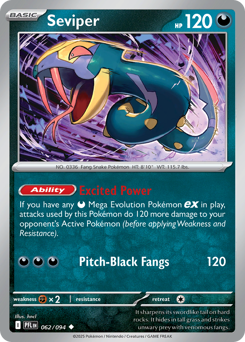 Seviper — Phantasmal Flames 62/94