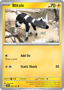 Blitzle — Surging Sparks 62/191