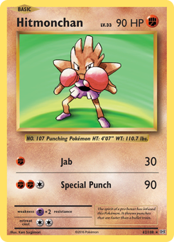Hitmonchan — Evolutions 62/108