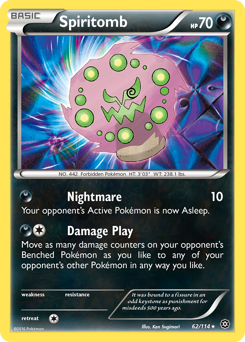 Spiritomb — Steam Siege 62/114