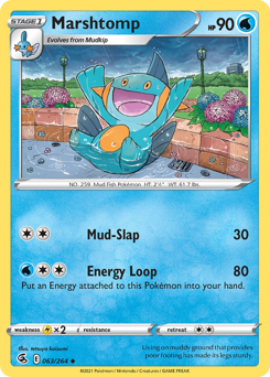 Marshtomp — Fusion Strike 63/264