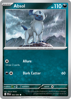 Absol — Phantasmal Flames 63/94