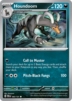 Houndoom — Prismatic Evolutions 63/131
