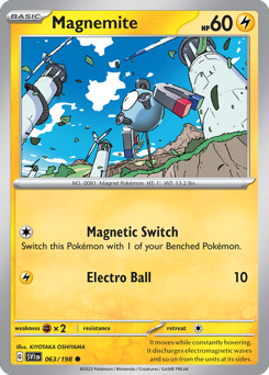 Magnemite — Scarlet & Violet 63/198