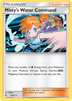 Misty's Water Command — Hidden Fates 63/68