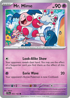 Mr. Mime — Temporal Forces 63/162