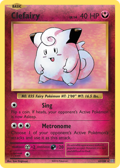 Clefairy — Evolutions 63/108