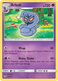 Arbok — Unbroken Bonds 63/214