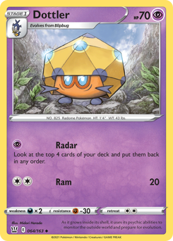 Dottler — Battle Styles 64/163