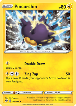 Pincurchin — Darkness Ablaze 64/189