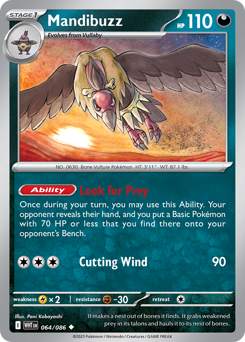 Mandibuzz — White Flare 64/86