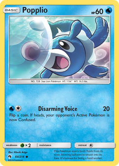 Popplio — Lost Thunder 64/214