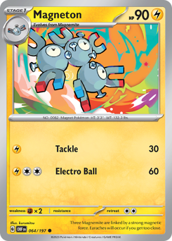Magneton — Obsidian Flames 64/197