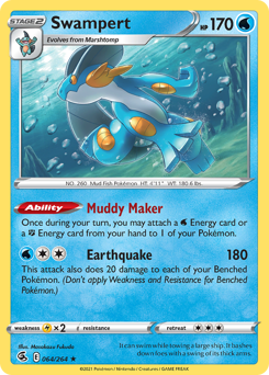 Swampert — Fusion Strike 64/264