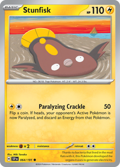 Stunfisk — Surging Sparks 64/191