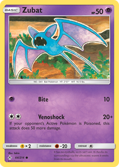 Zubat — Unbroken Bonds 64/214