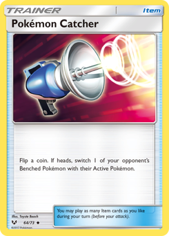 Pokémon Catcher — Shining Legends 64/73