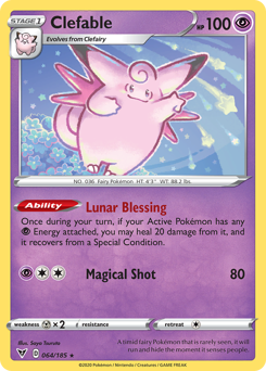 Clefable — Vivid Voltage 64/185