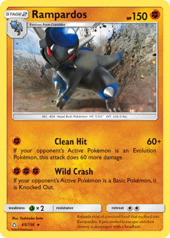 Rampardos — Ultra Prism 65/156