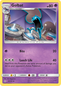 Golbat — Unbroken Bonds 65/214
