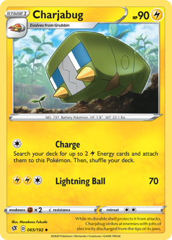 Charjabug — Rebel Clash 65/192