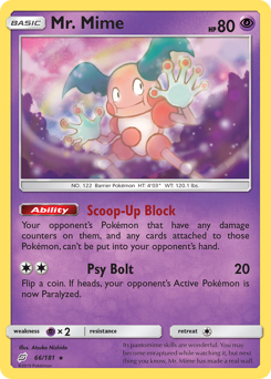 Mr. Mime — Team Up 66/181