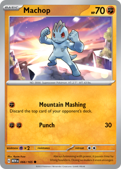 Machop — 151 66/165