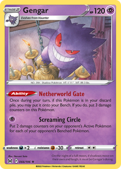 Gengar — Lost Origin 66/196