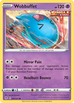 Wobbuffet — Evolving Skies 66/203