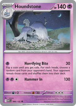 Houndstone — Mega Evolution 66/132