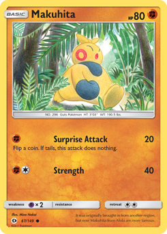 Makuhita — Sun & Moon 67/149