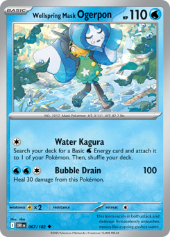 Wellspring Mask Ogerpon — Destined Rivals 67/182