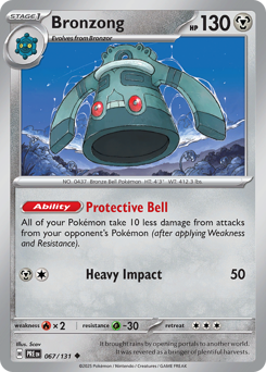 Bronzong — Prismatic Evolutions 67/131