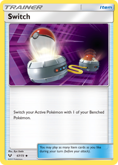 Switch — Shining Legends 67/73