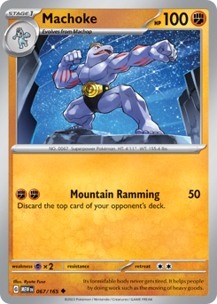 Machoke — 151 67/165