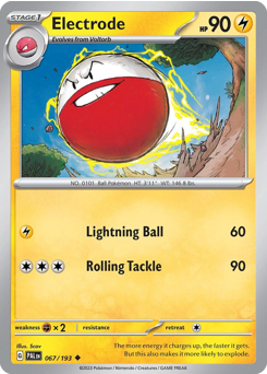 Electrode — Paldea Evolved 67/193