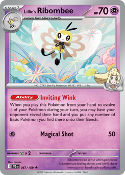 Lillie's Ribombee — Journey Together 67/159