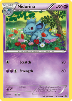 Nidorina — Primal Clash 67/160