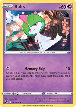 Ralts — Silver Tempest 67/195